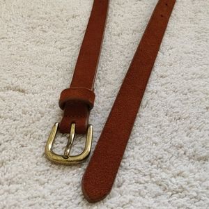 Madewell Suede Leather Belt